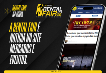 RENTAL FAIR na mídia - Mercado e Eventos