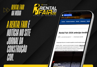 RENTAL FAIR na mídia - Jornal da Construção Civil