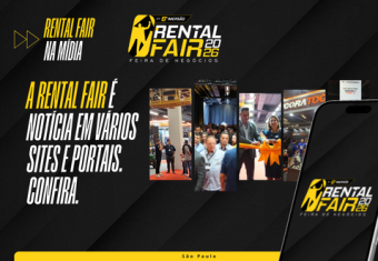 Diversos portais, veículos e canais do setor destacaram os resultados da RENTAL FAIR 2026.